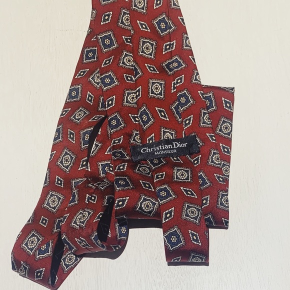 Christian Dior Silk Necktie - Picture 2 of 6